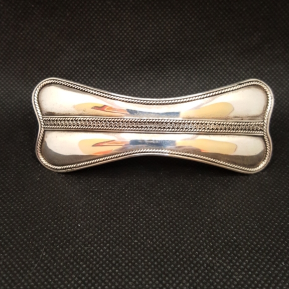 Sterling Silver Barrette - Picture 4 of 5